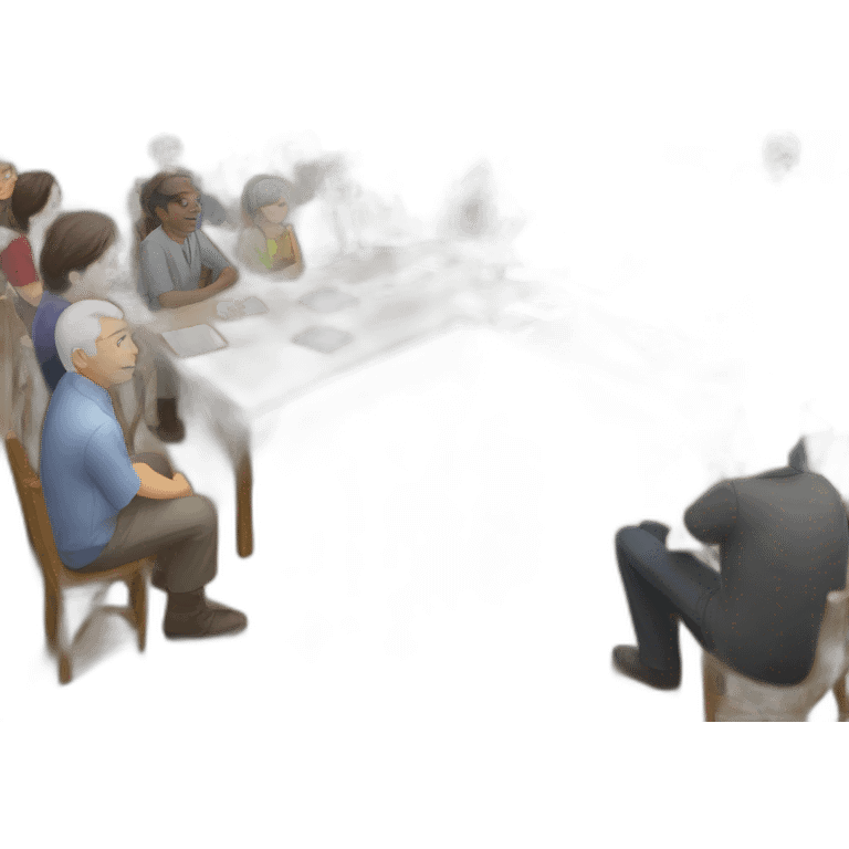 Village hall meeting emoji