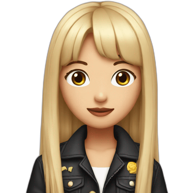 lisa blackpink emoji