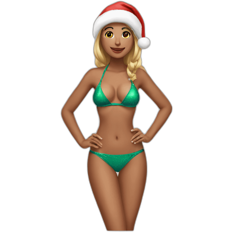 christmas-bikini emoji