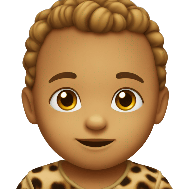 Leopárd baby emoji