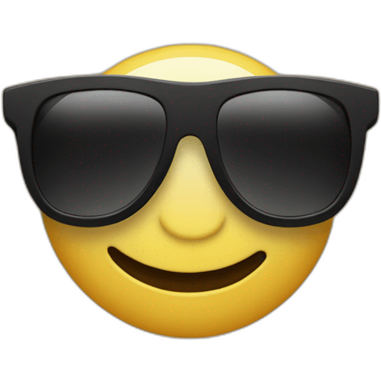 Youtube mit Sonnenbrille emoji