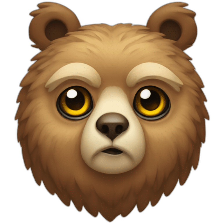 Owl bear emoji