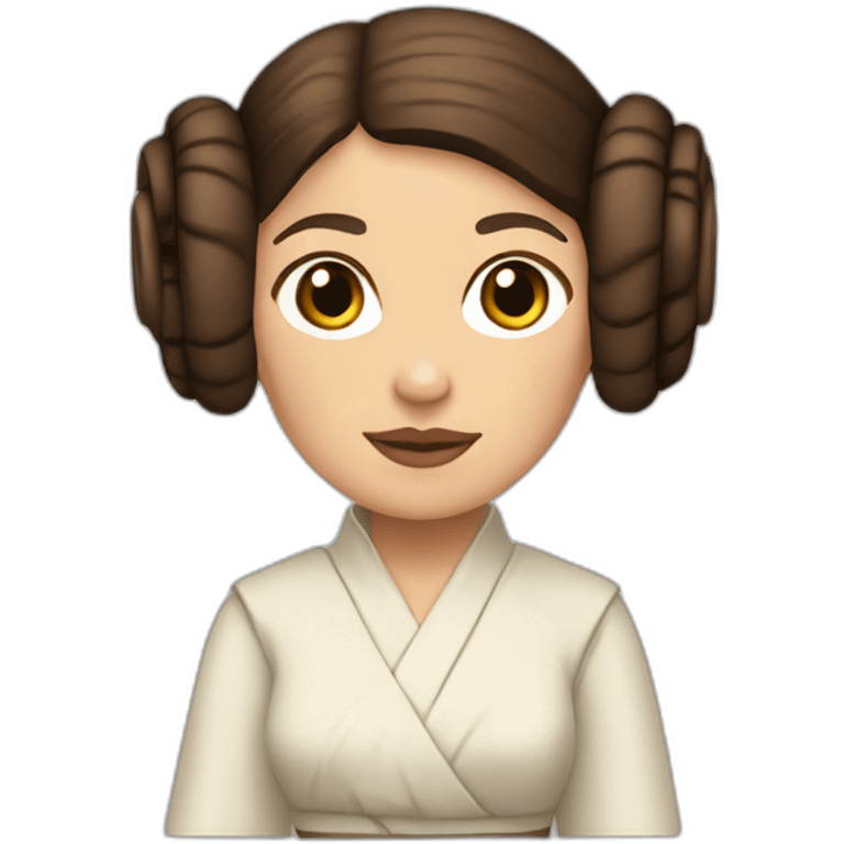 Princess leia professional emoji