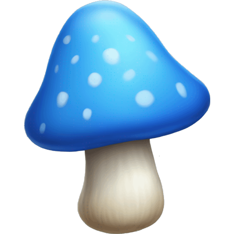 Blue mushroom  emoji