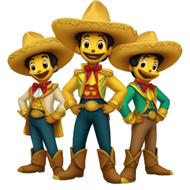 The Three Caballeros emoji