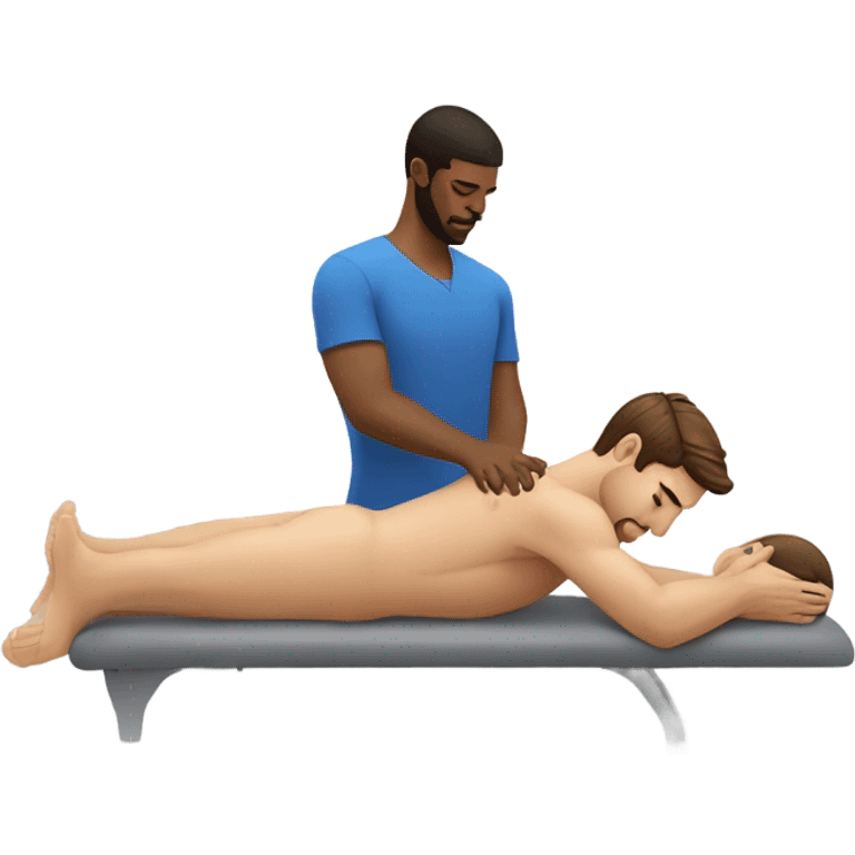 Ravens Justin Tucker getting massage emoji