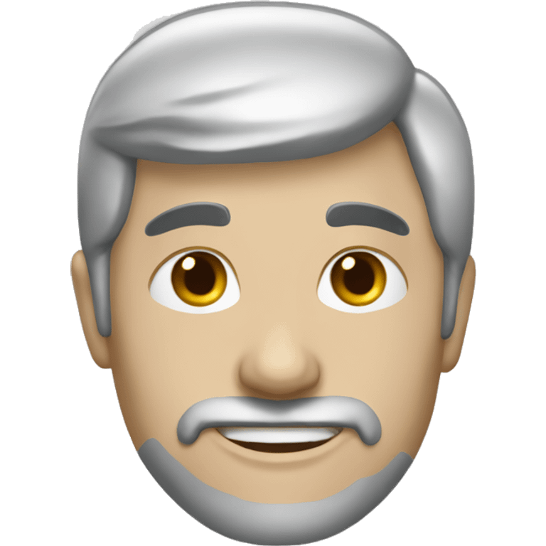 Мопс с улыбкой emoji