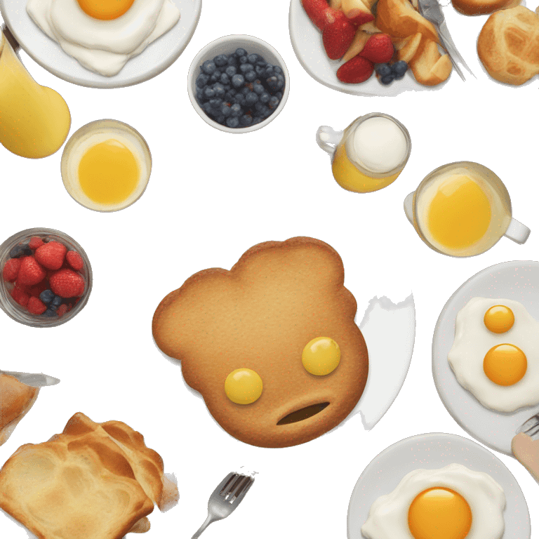 aesthetic brunch emoji