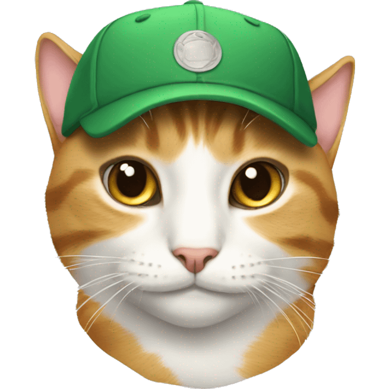 Cat with cap emoji