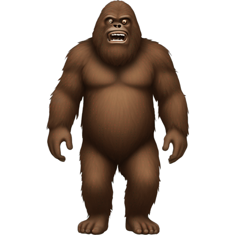 Bigfoot emoji