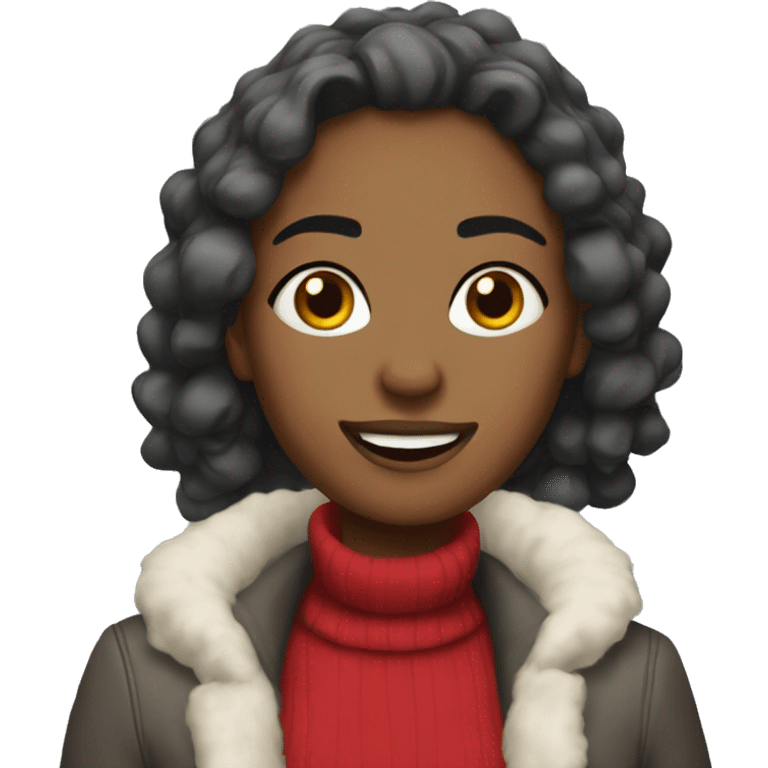 Joanna at Christmas emoji