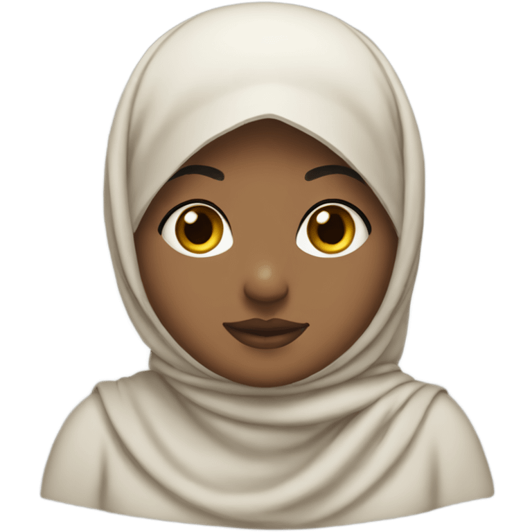 Chubby Hijab girl emoji