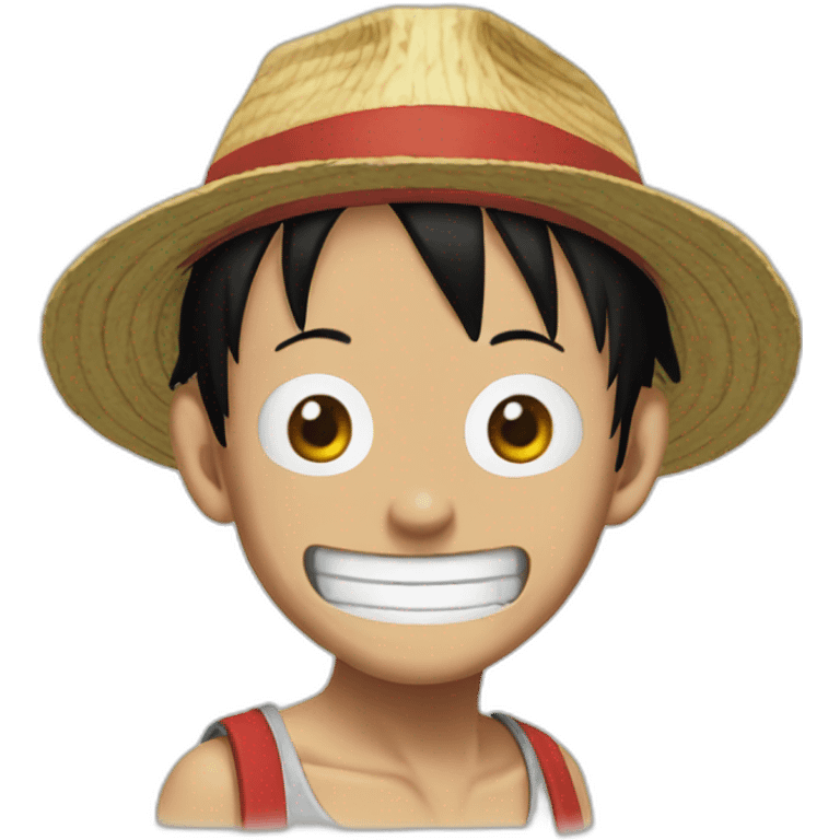 luffy d. monkey emoji