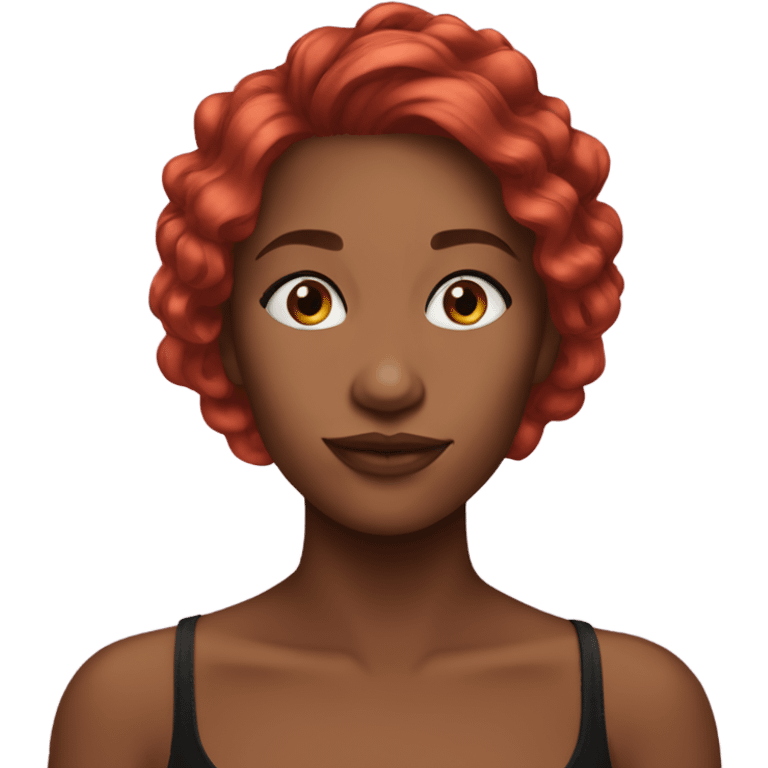 New Year’s Eve Naomi red hair emoji