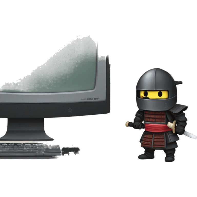 katana and old japan computer emoji