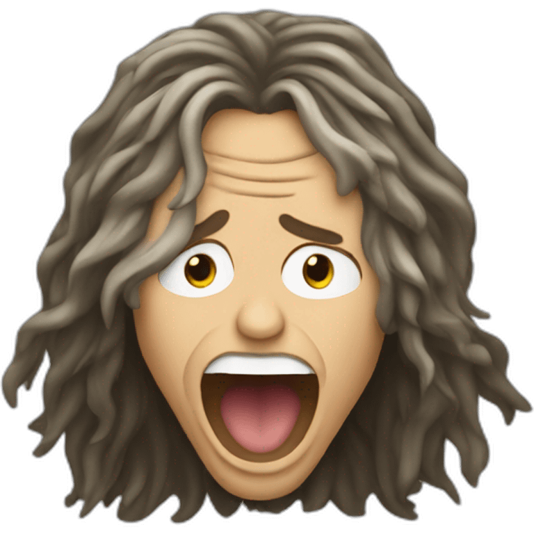 Steven Tyler singing emoji