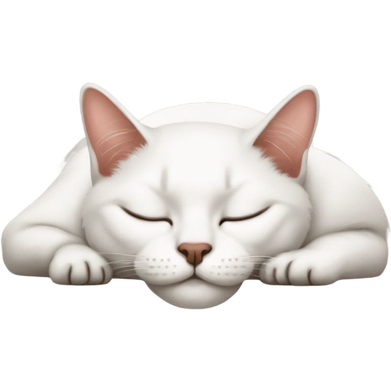 van turco cat sleeping emoji