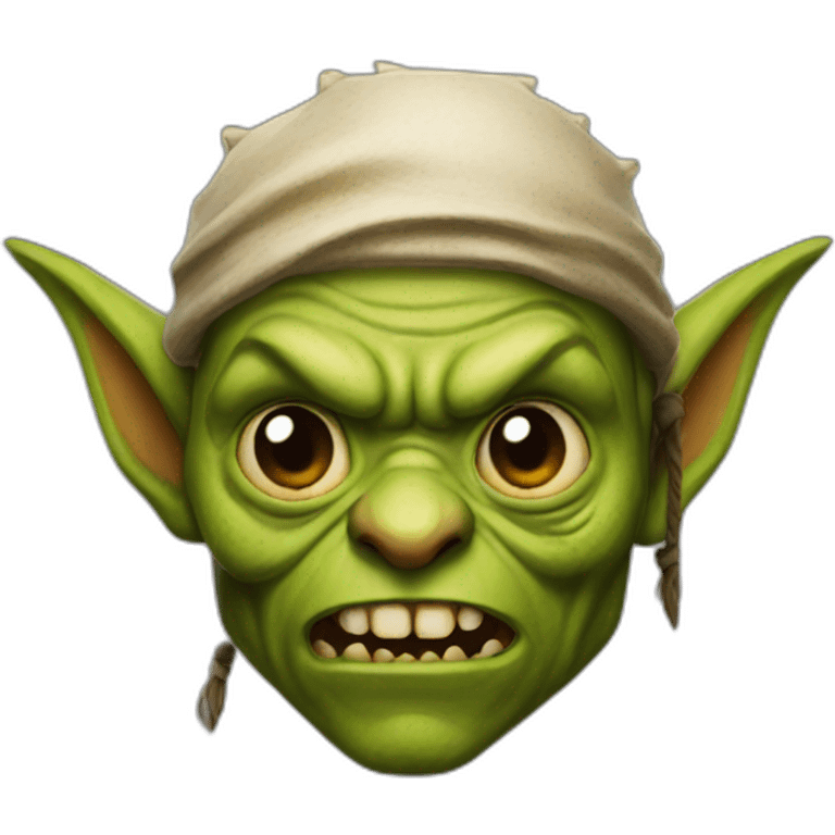 goblin cursed pirate emoji