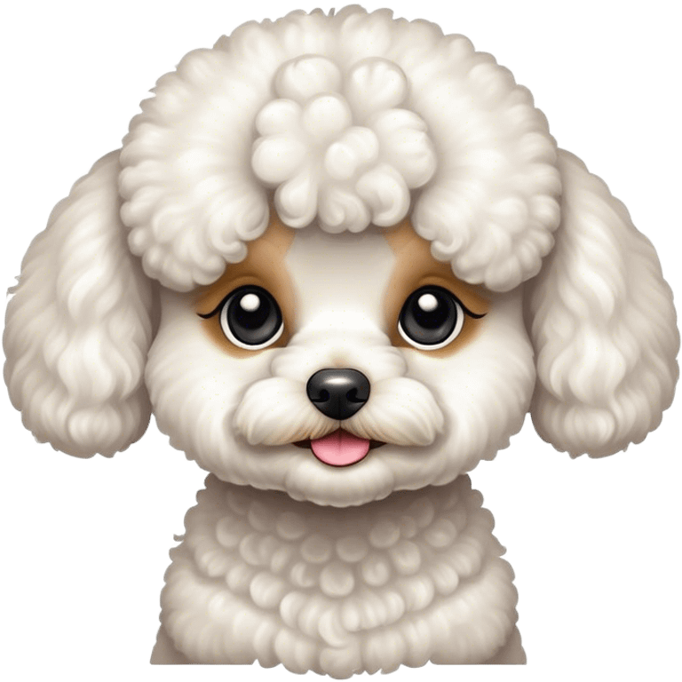 toy poodle emoji