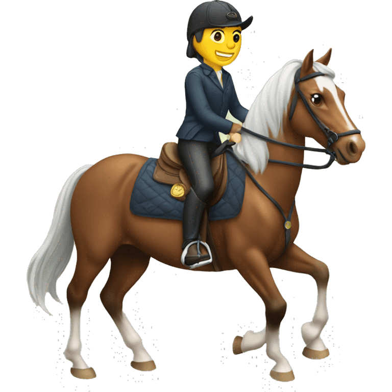 Horse riding  emoji