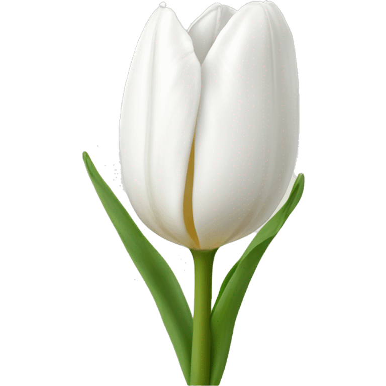 White tulip emoji