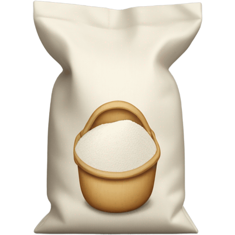 pocket size bag of flour  emoji