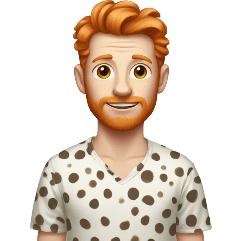 Spotty ginger animal human hybrid  emoji