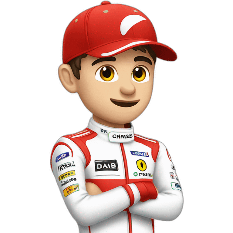 Charles Leclerc qui Dab emoji