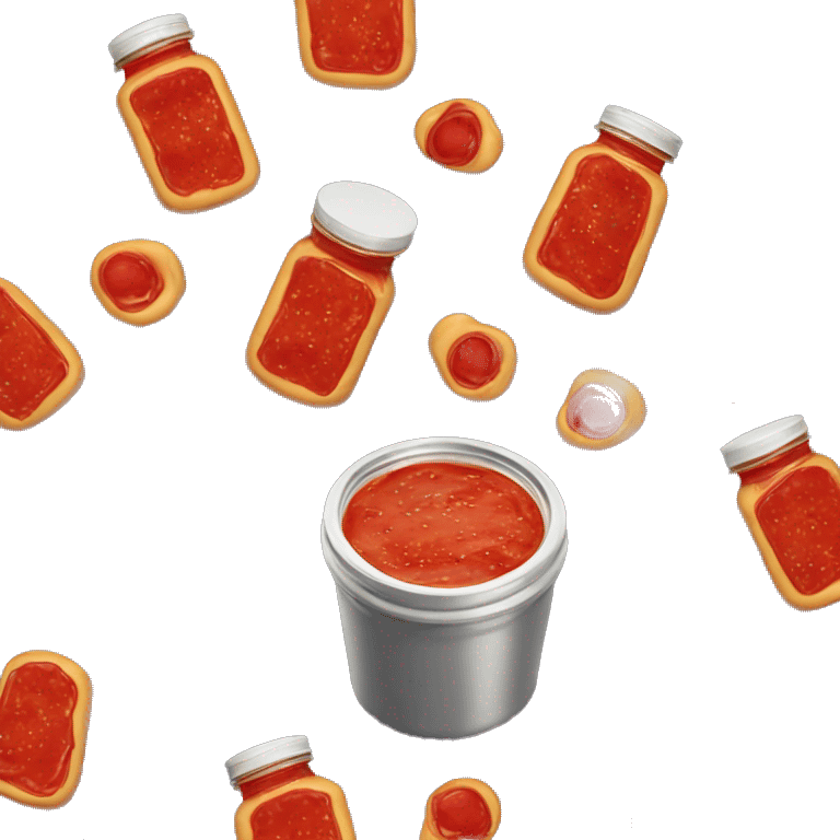 single pizza sauce jar emoji