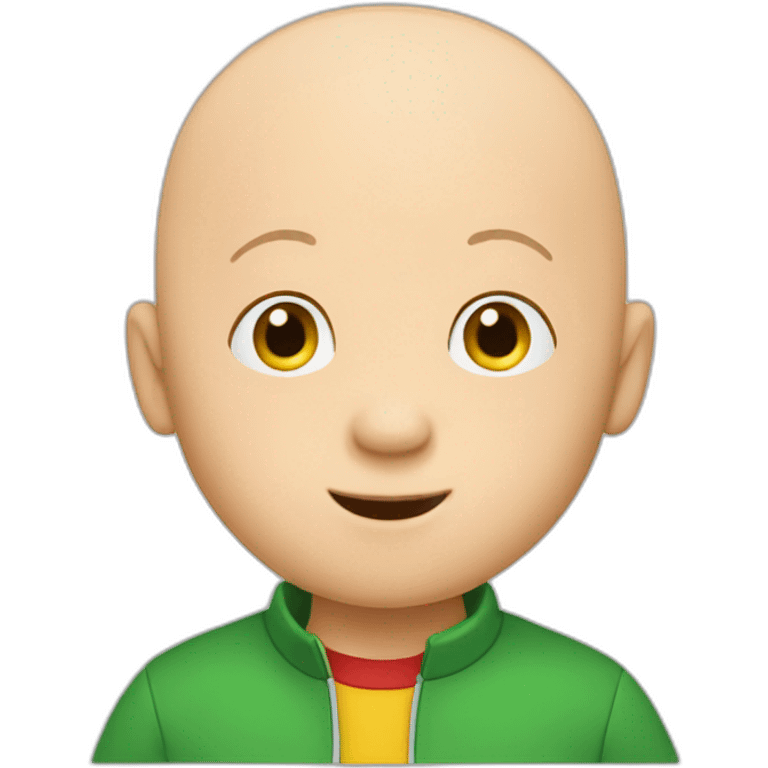 Caillou emoji