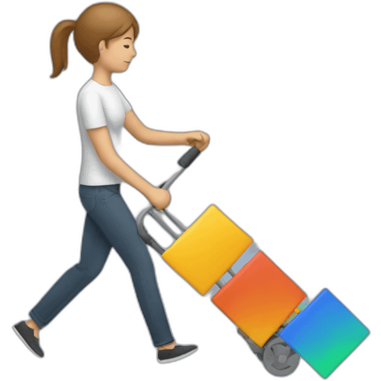 ux designer dragging rectangles emoji