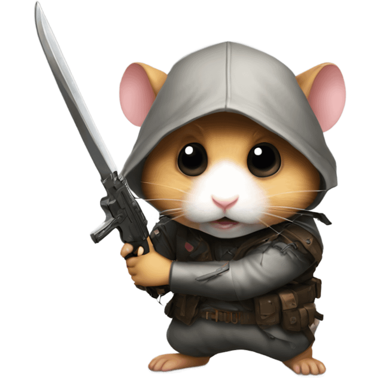 Hamster assassin  emoji