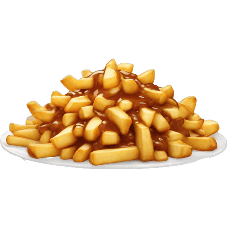 Poutine qui mange poutine emoji