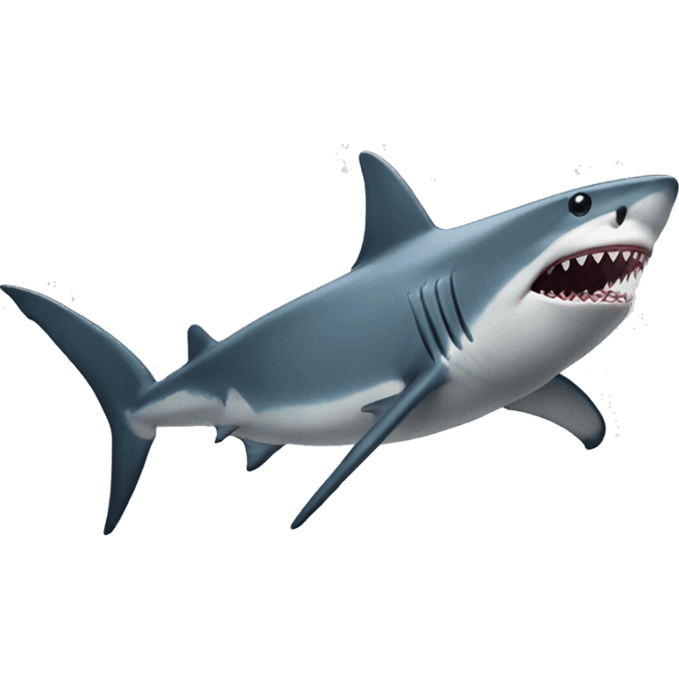 shark with muscules emoji