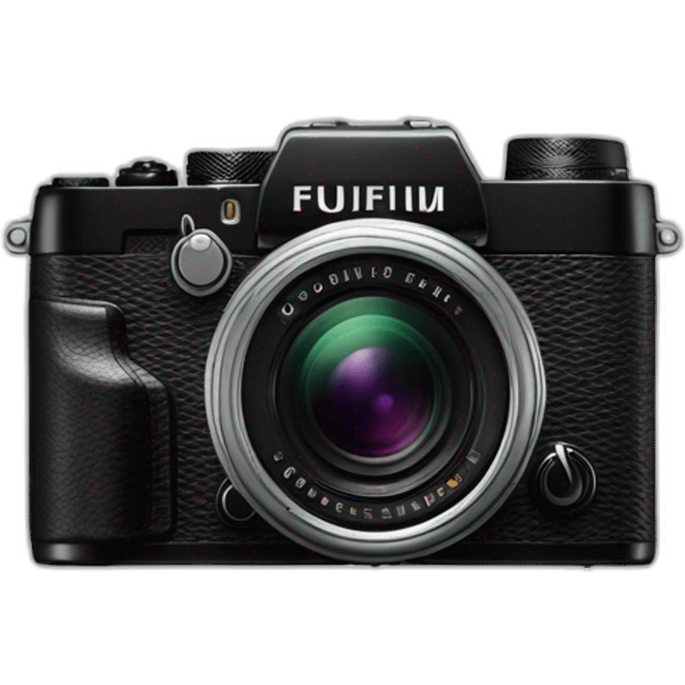 Fujifilm x100vi black camera emoji