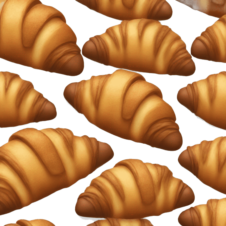 chocolate croissant emoji