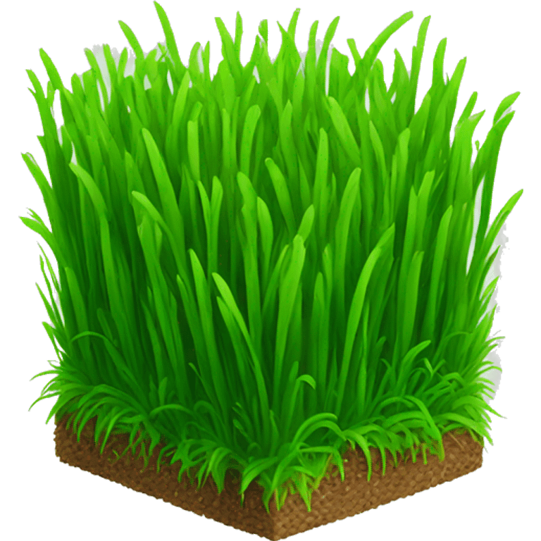 square of green grass emoji