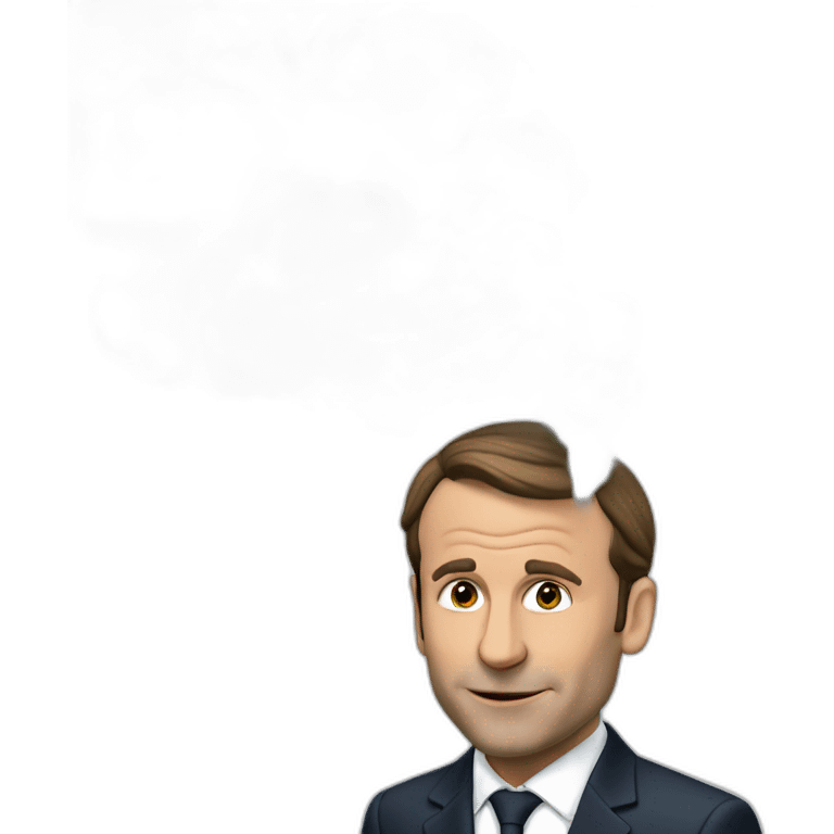 Macron smoke emoji