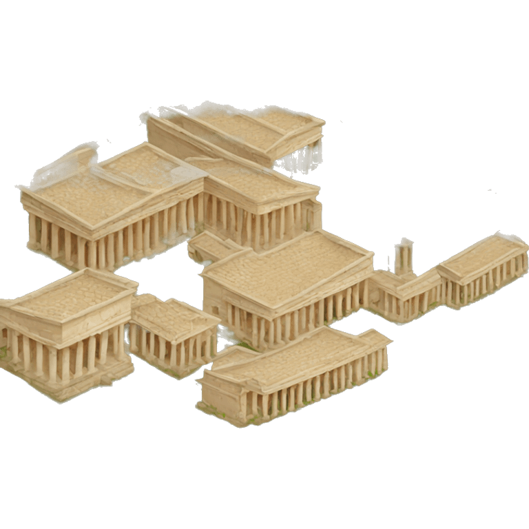 a roman city emoji