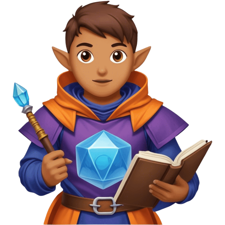 A tide pod person who is also a dungeon master from dungeons and dragons emoji