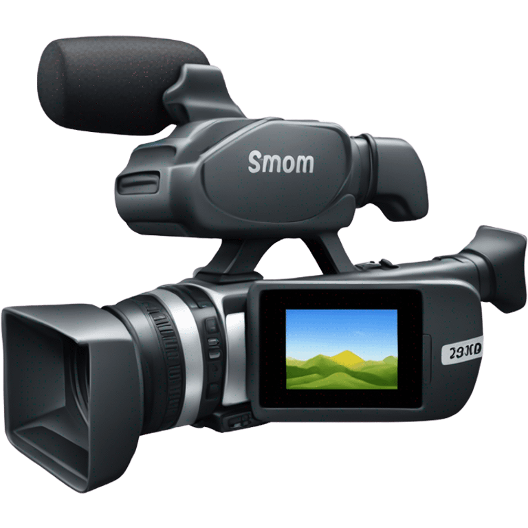 handheld camcorder emoji