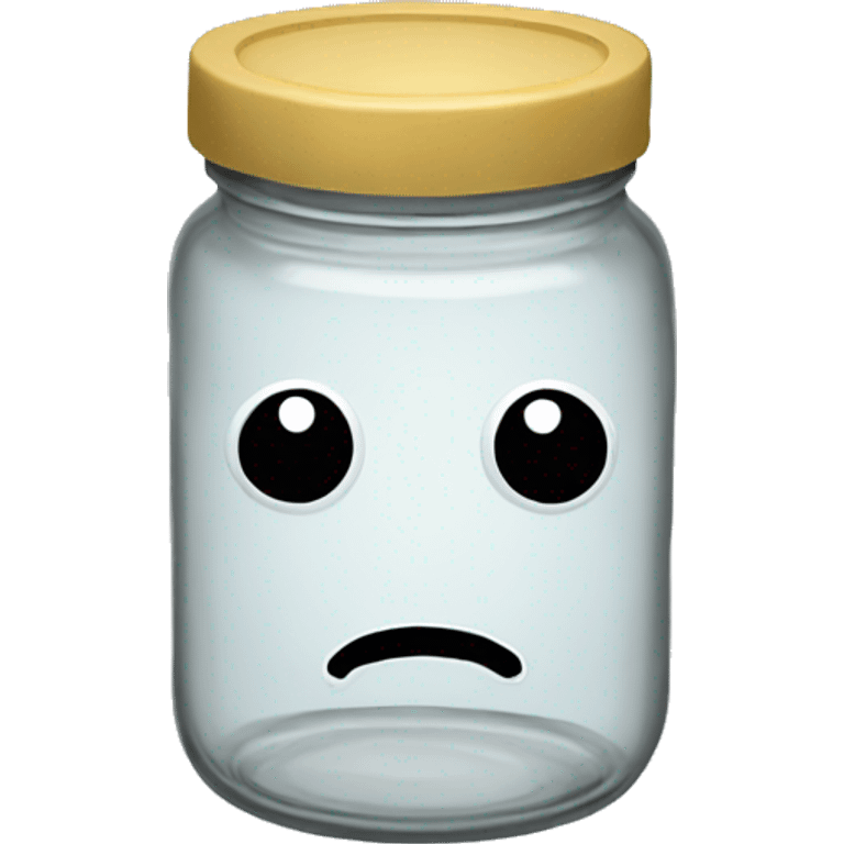 Empty  jam jar  emoji