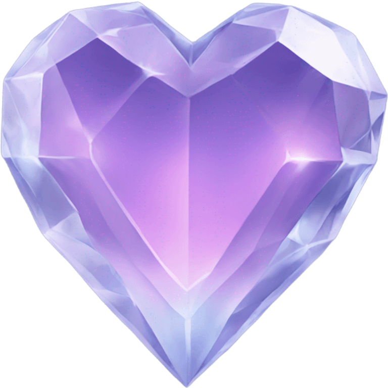 crystal heart emoji