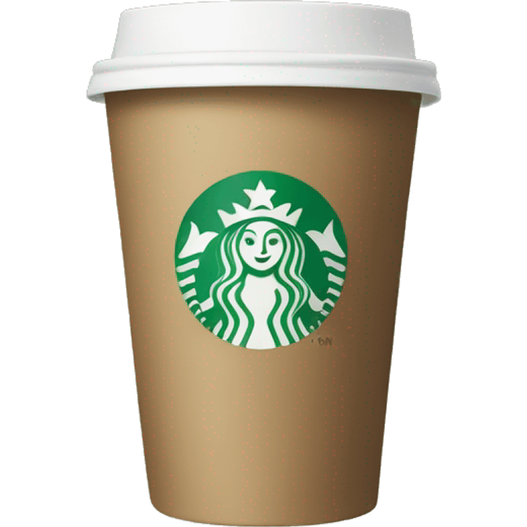 Starbucks cup emoji