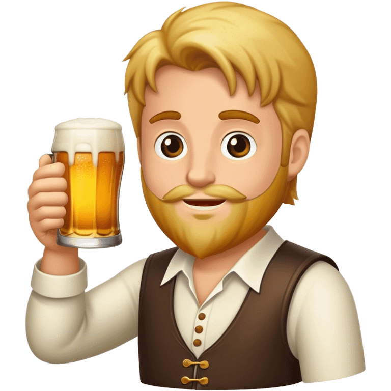 Man dringlich a Beer  emoji