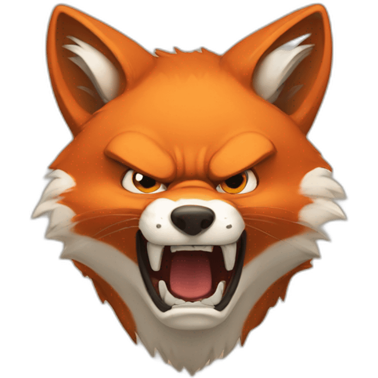 Fox angry emoji