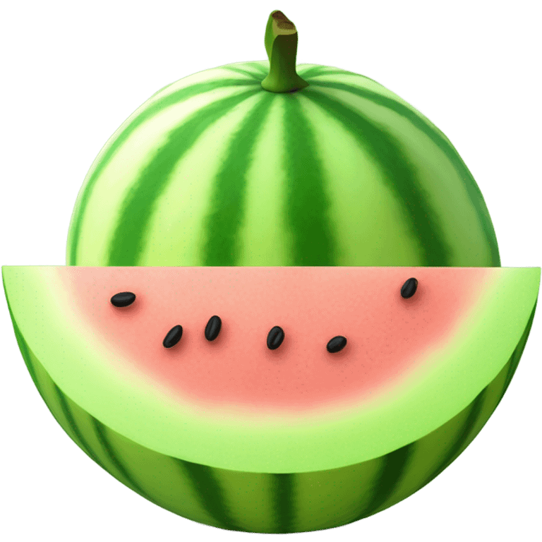 3d melon emoji