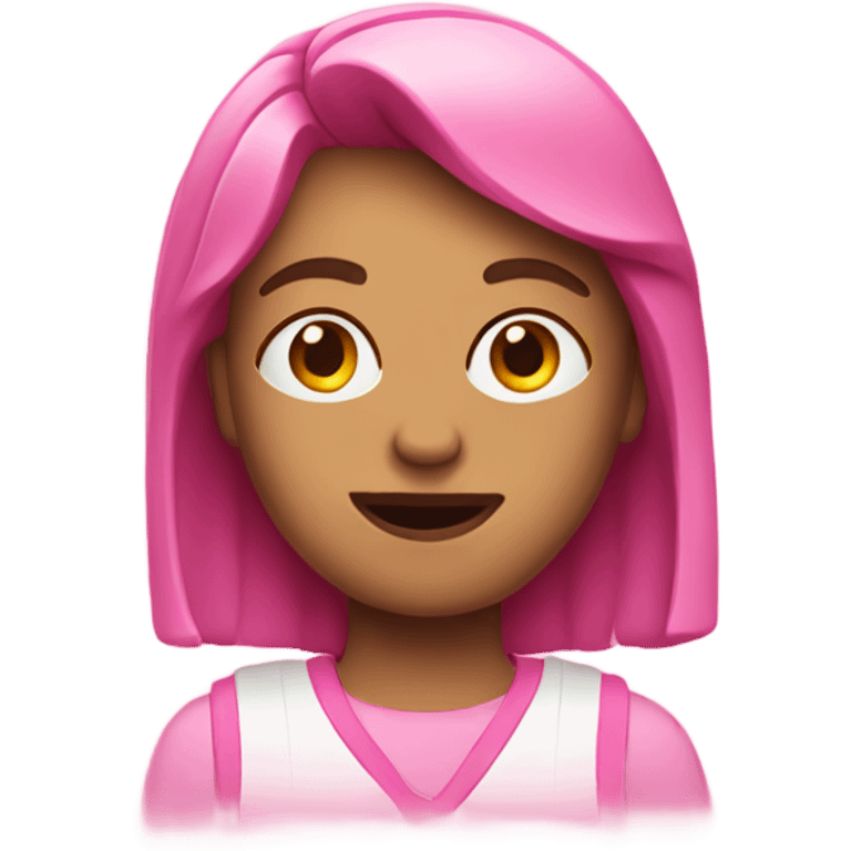 Pink netflix emoji