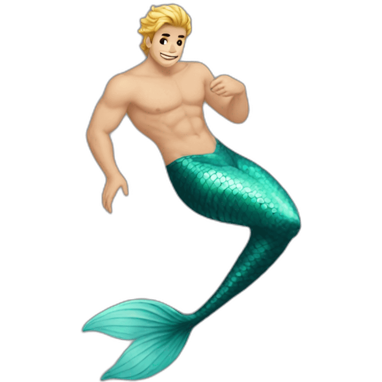 Merman sexy emoji