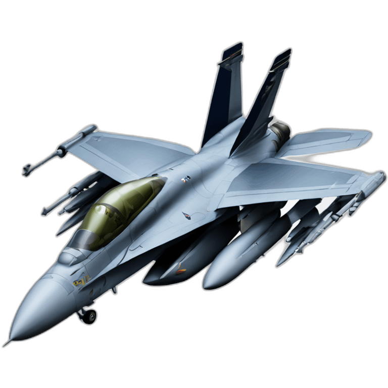 Avion chasse F-18 emoji